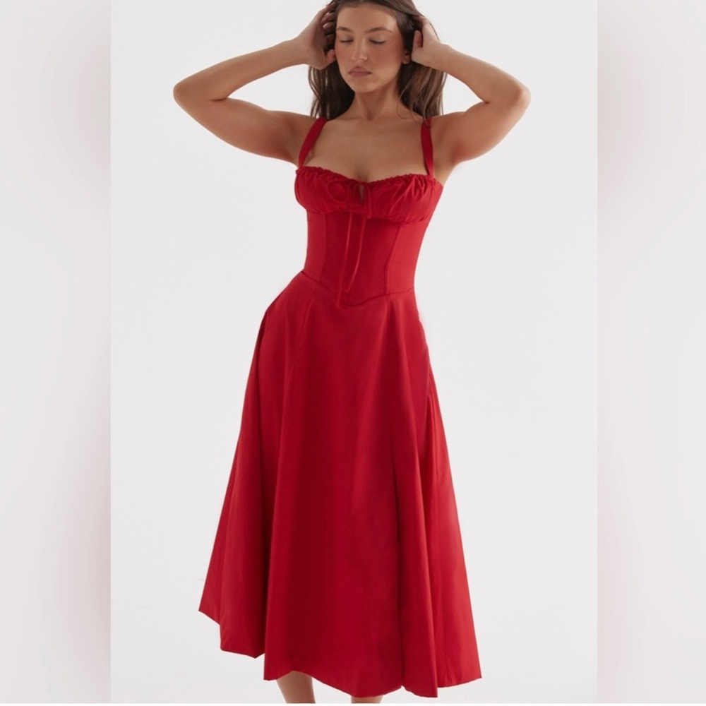House of CB Scarlet Midi Dress